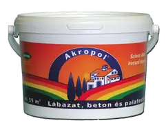 Akropol lábazat, beton, palafesték