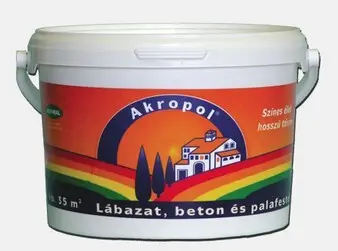 AKROPOL® Vizes diszperziós műgyanta kötőanyagú Lábazat, beton és palafesték