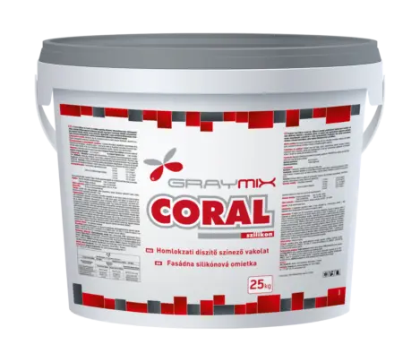 Coral Szilikon kapart vakolat